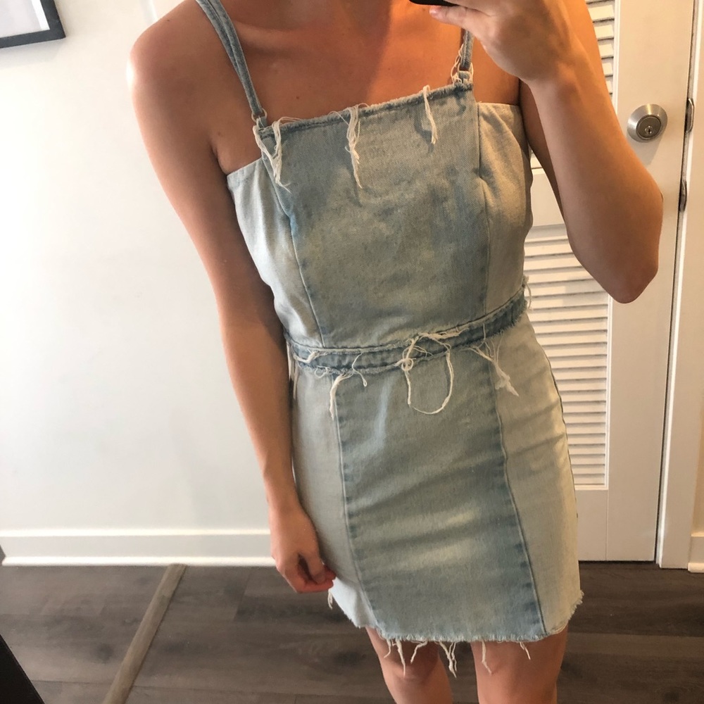 Zara denim dress